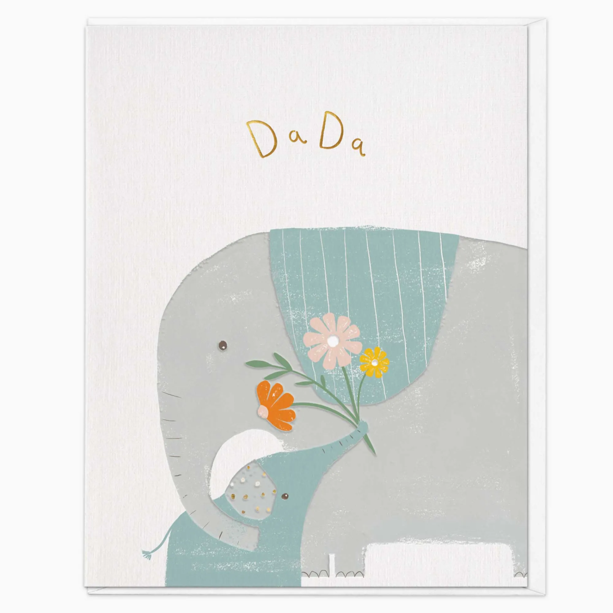 Thinking Of You|Christening*Whistlefish Thoughtful Elephant Dad Card