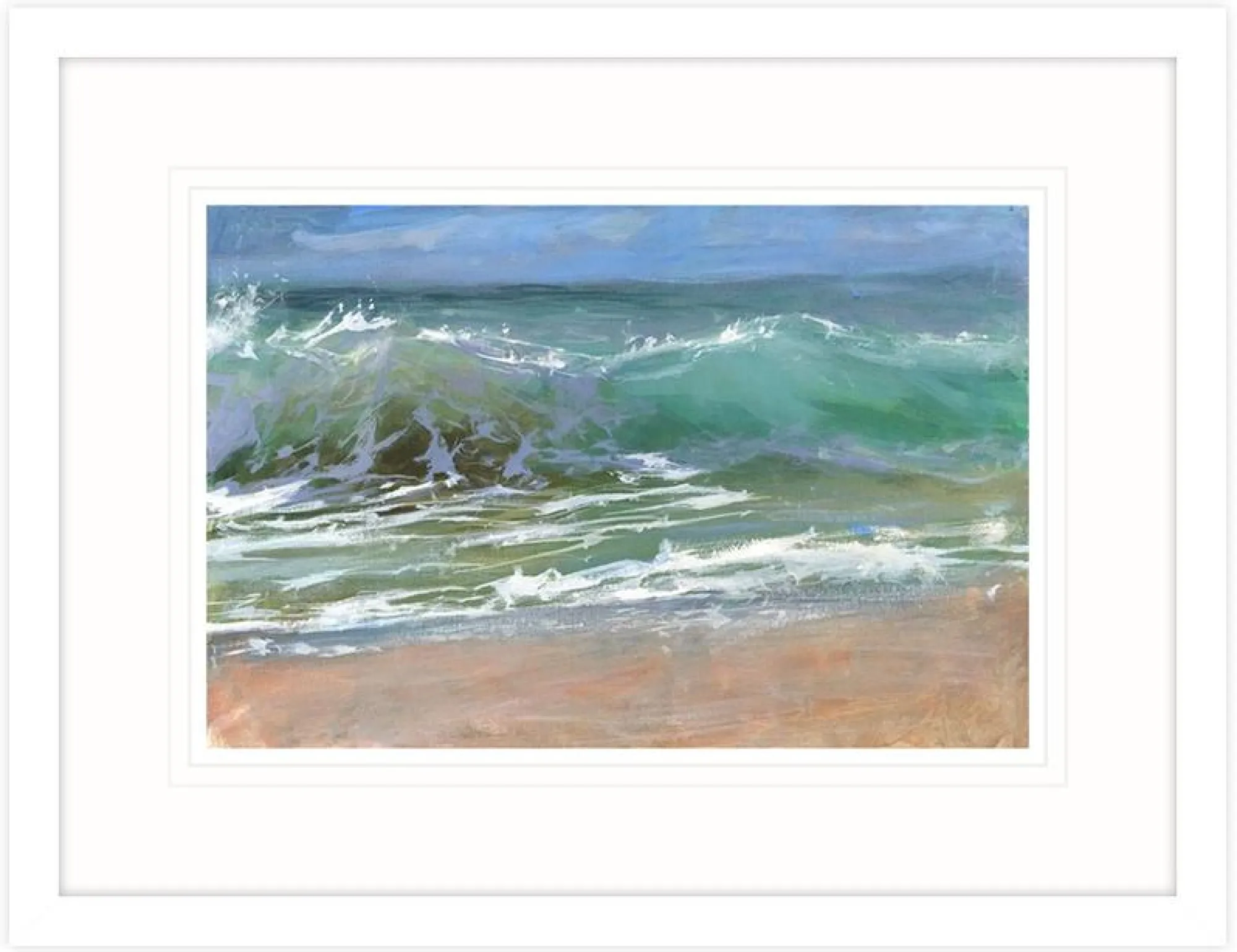 Framed Prints*Whistlefish Through The Wave Framed Print