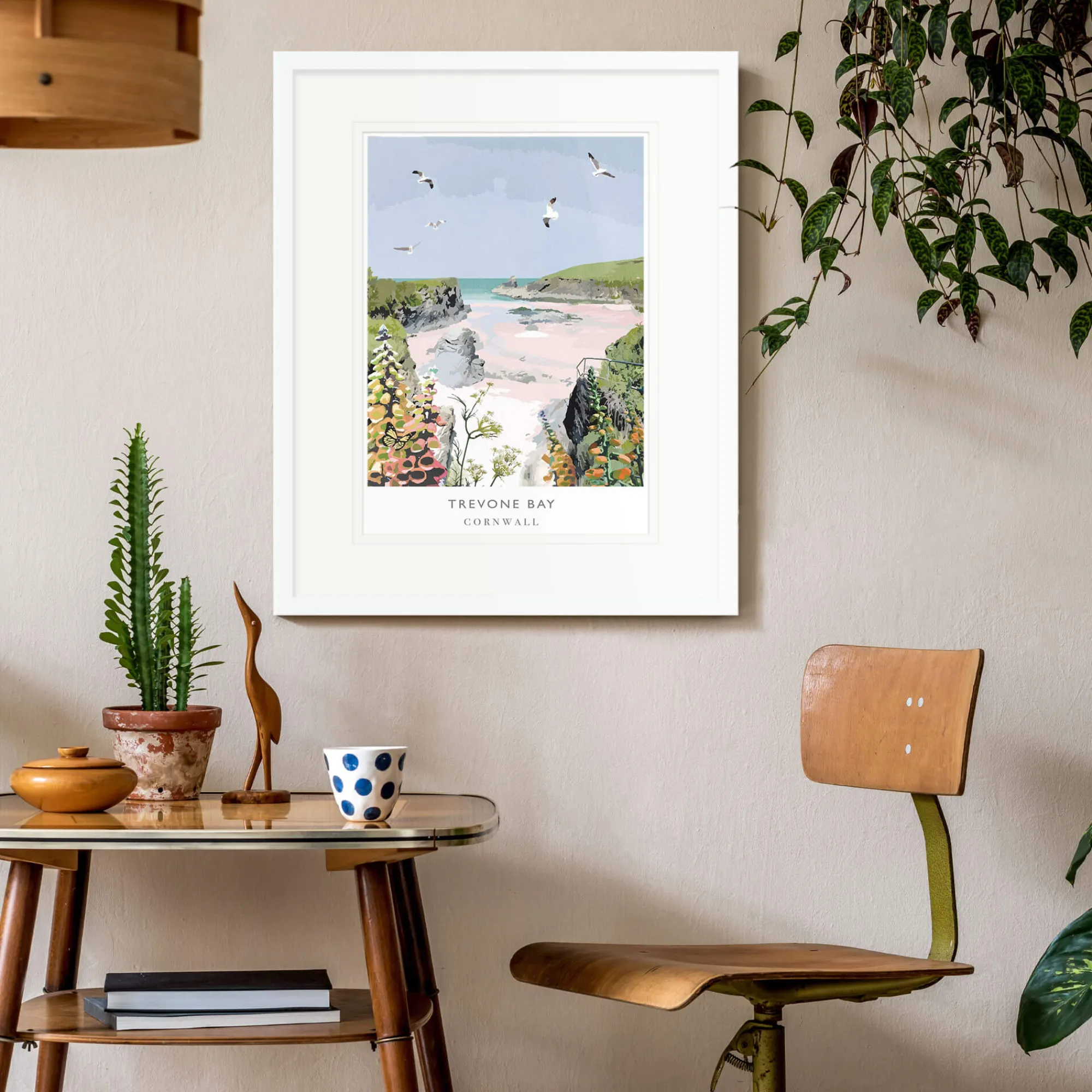 Unframed Prints*Whistlefish Trevone Bay Large Art Print