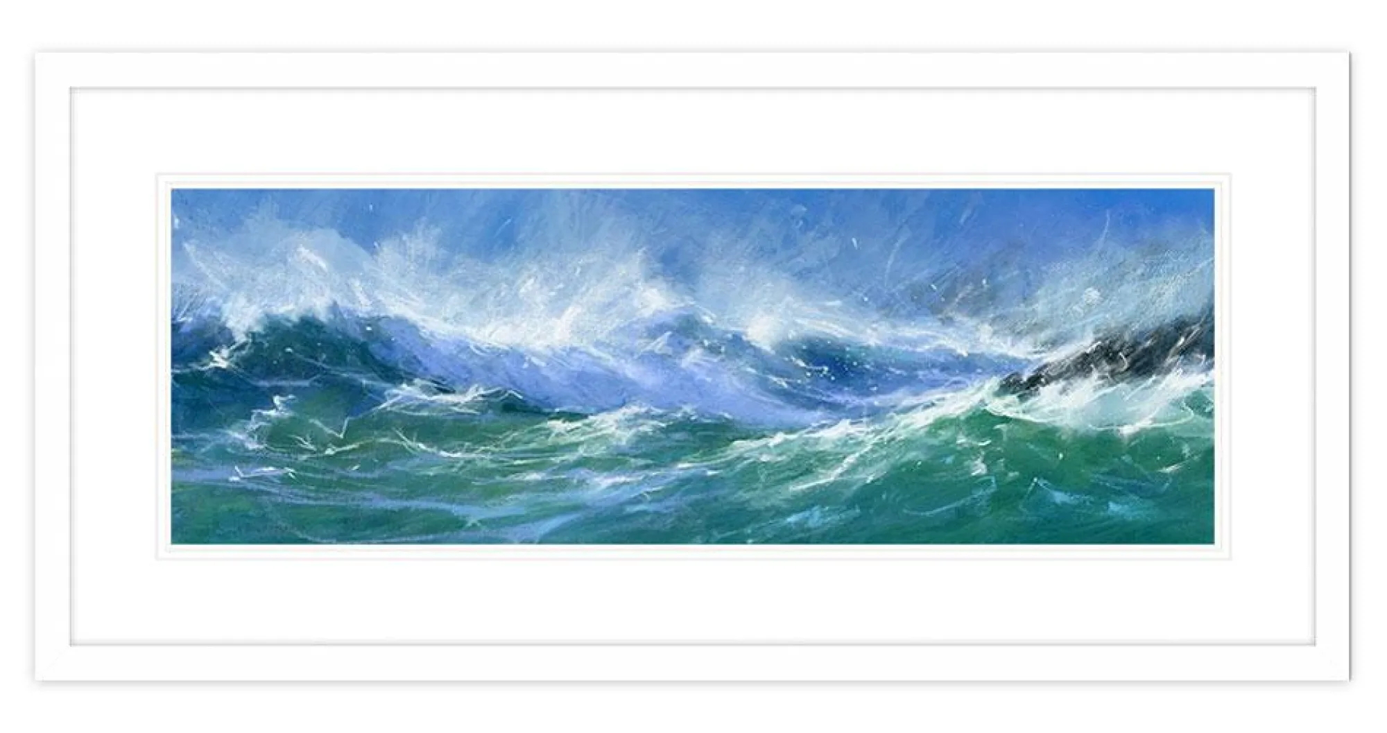 Framed Prints*Whistlefish Turbulent Cove Framed Print