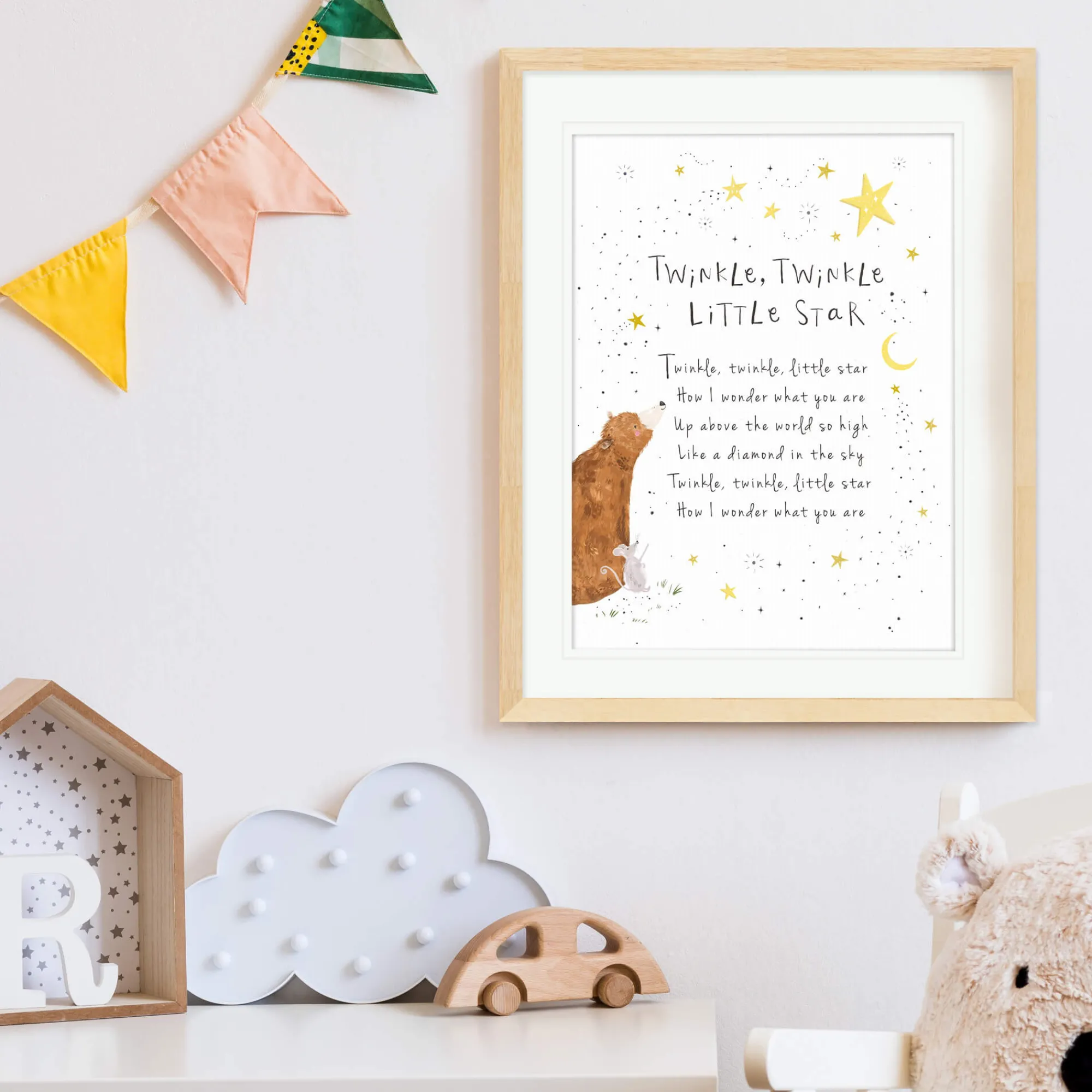 Unframed Prints*Whistlefish Twinkle Twinkle Little Star Art Print