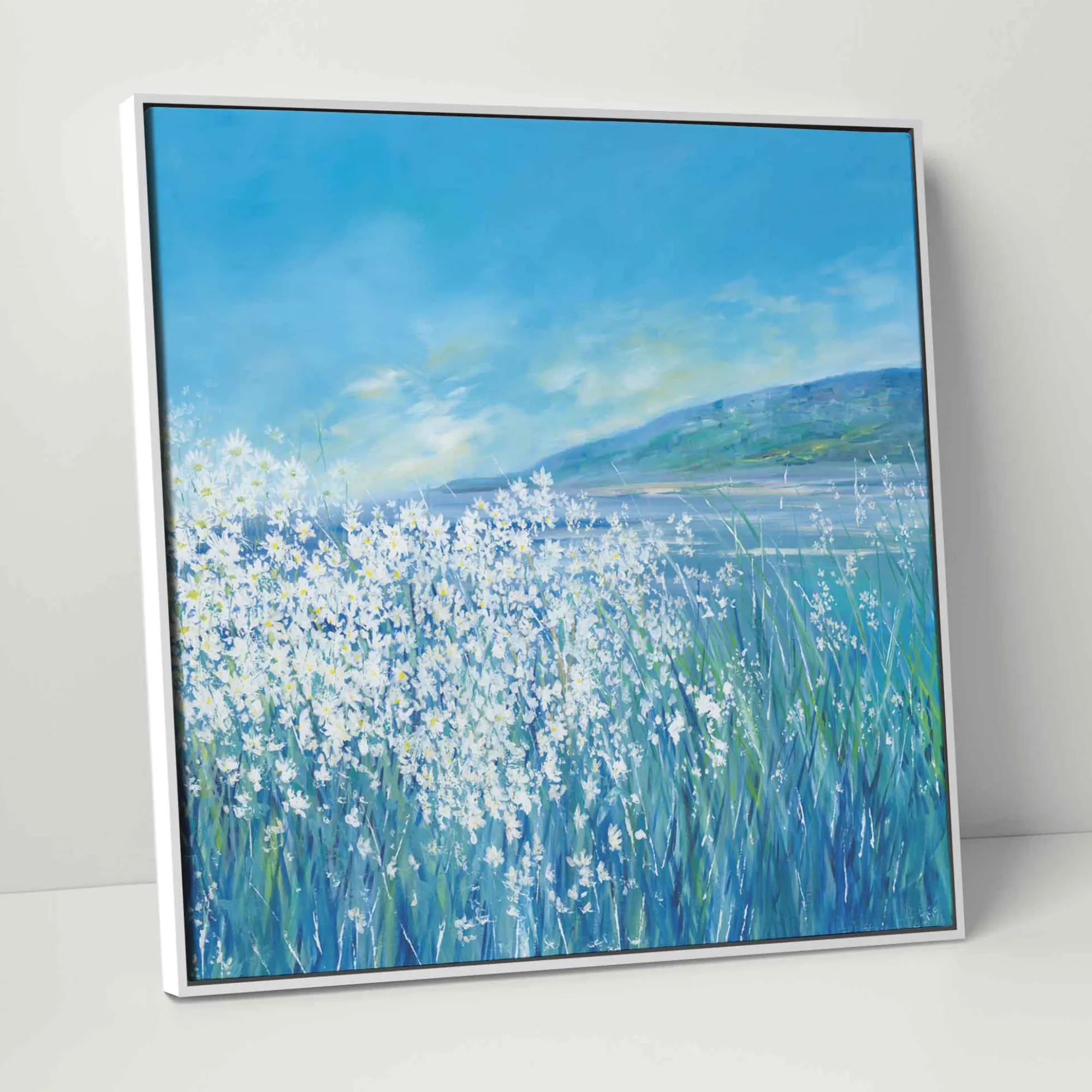 Cornwall|Coastal Scenes*Whistlefish Under A Summer Sun Framed Canvas