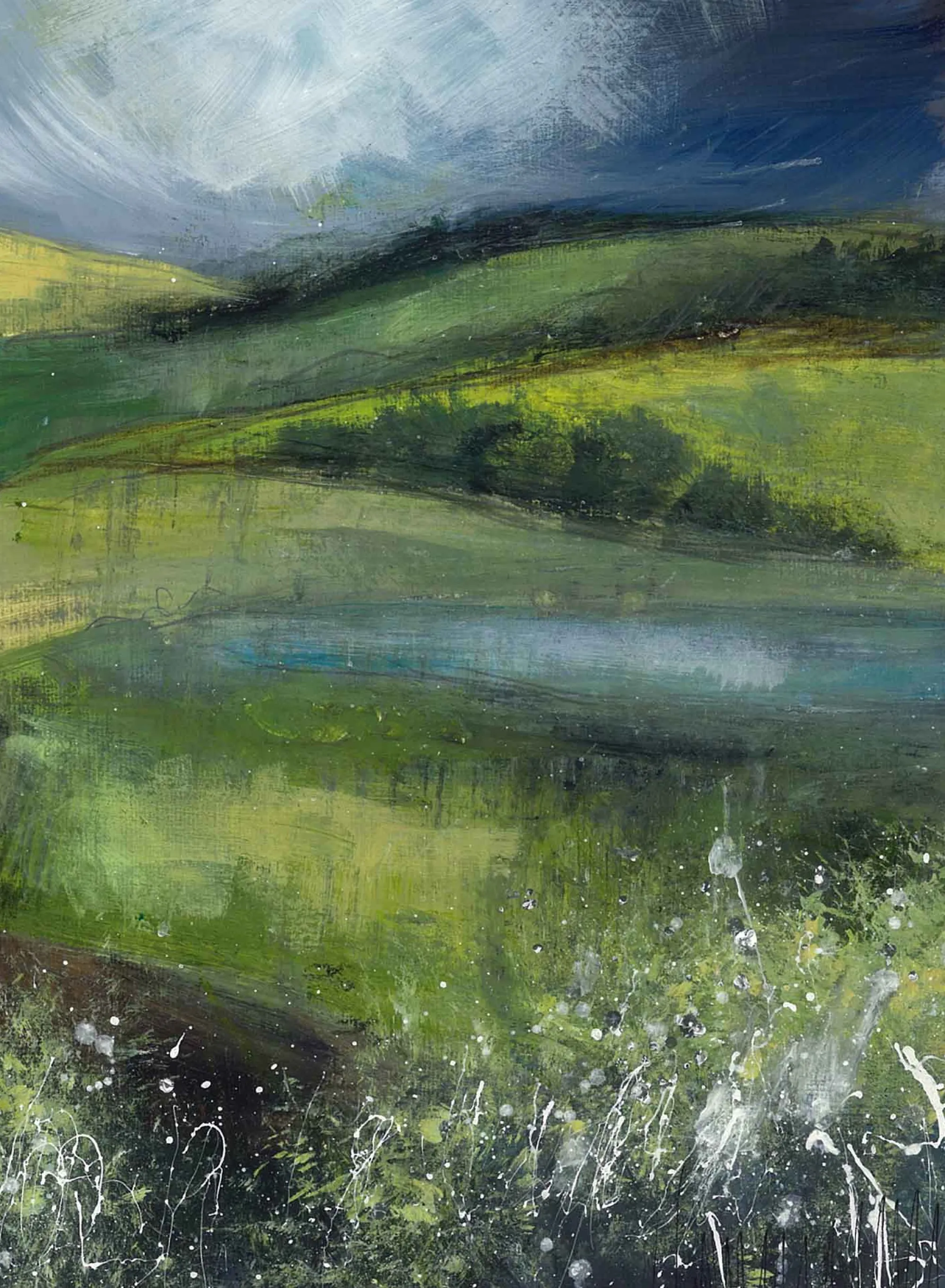 Unframed Prints*Whistlefish Verdant Hills Large Art Print