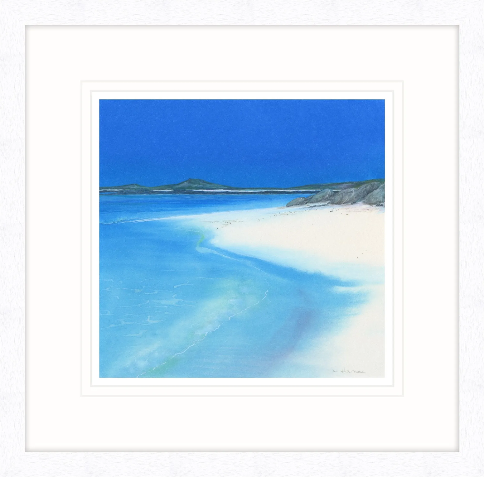 Coastal Scenes|Framed Prints*Whistlefish Vibrant Vista Framed Print