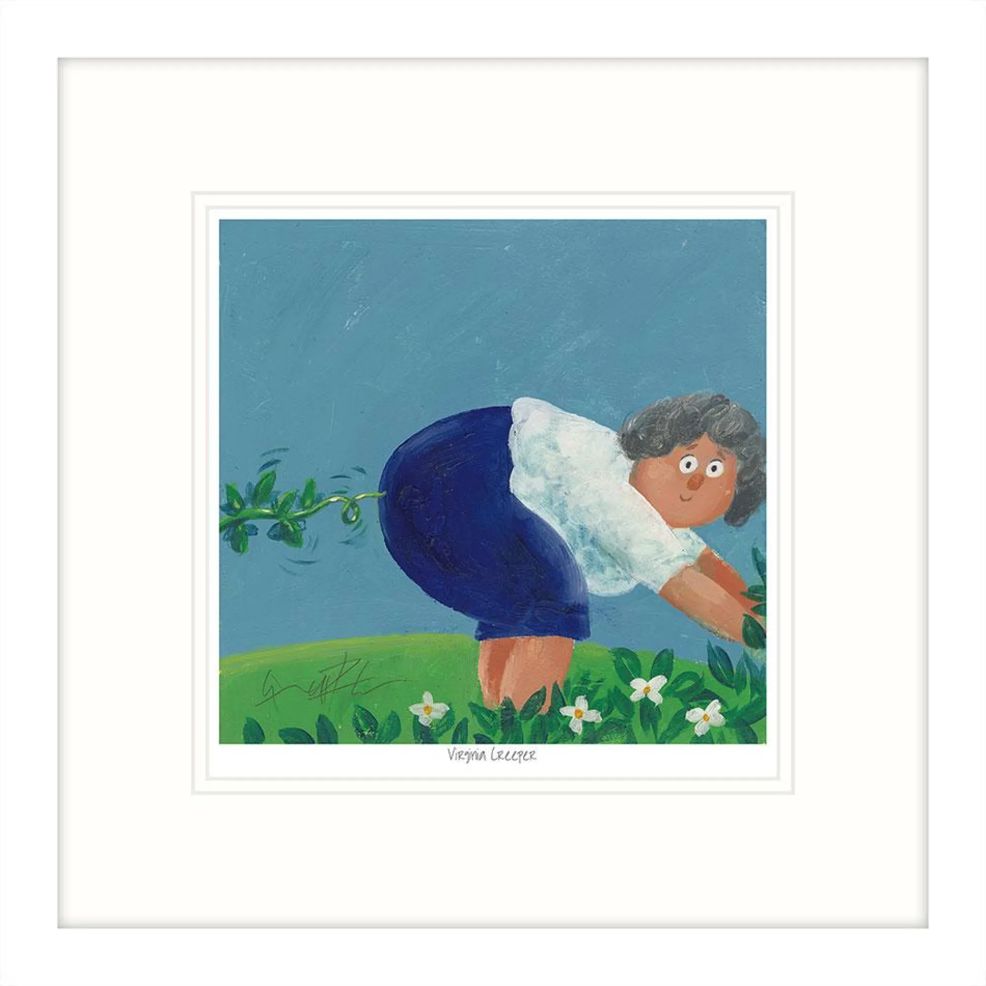 Framed Prints*Whistlefish Virginia Creeper Framed Print