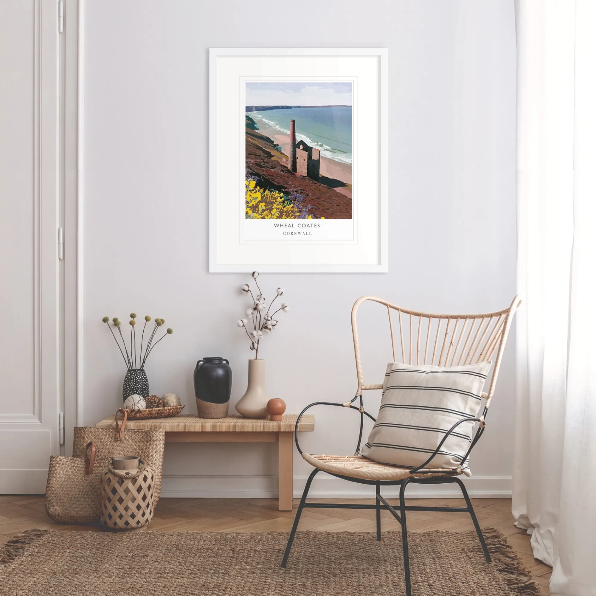 Unframed Prints*Whistlefish Wheal Coates Art Print