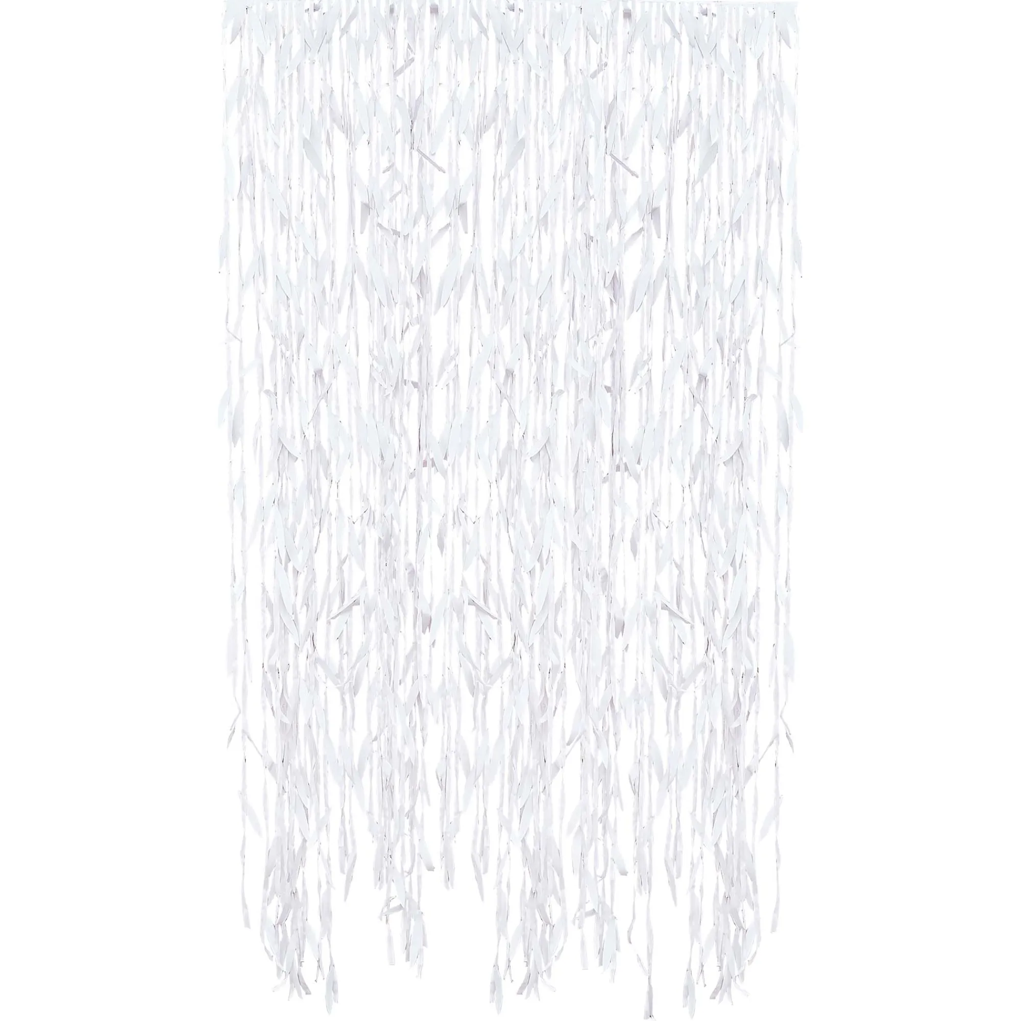 Decorations|Backdrops*Whistlefish White Leaf Ribbon Backdrop