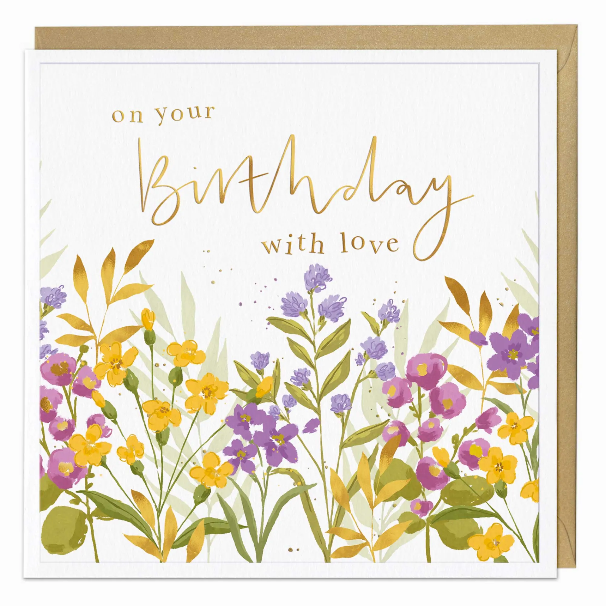 Birthday|For Her*Whistlefish Wild Flower Meadow Birthday Card