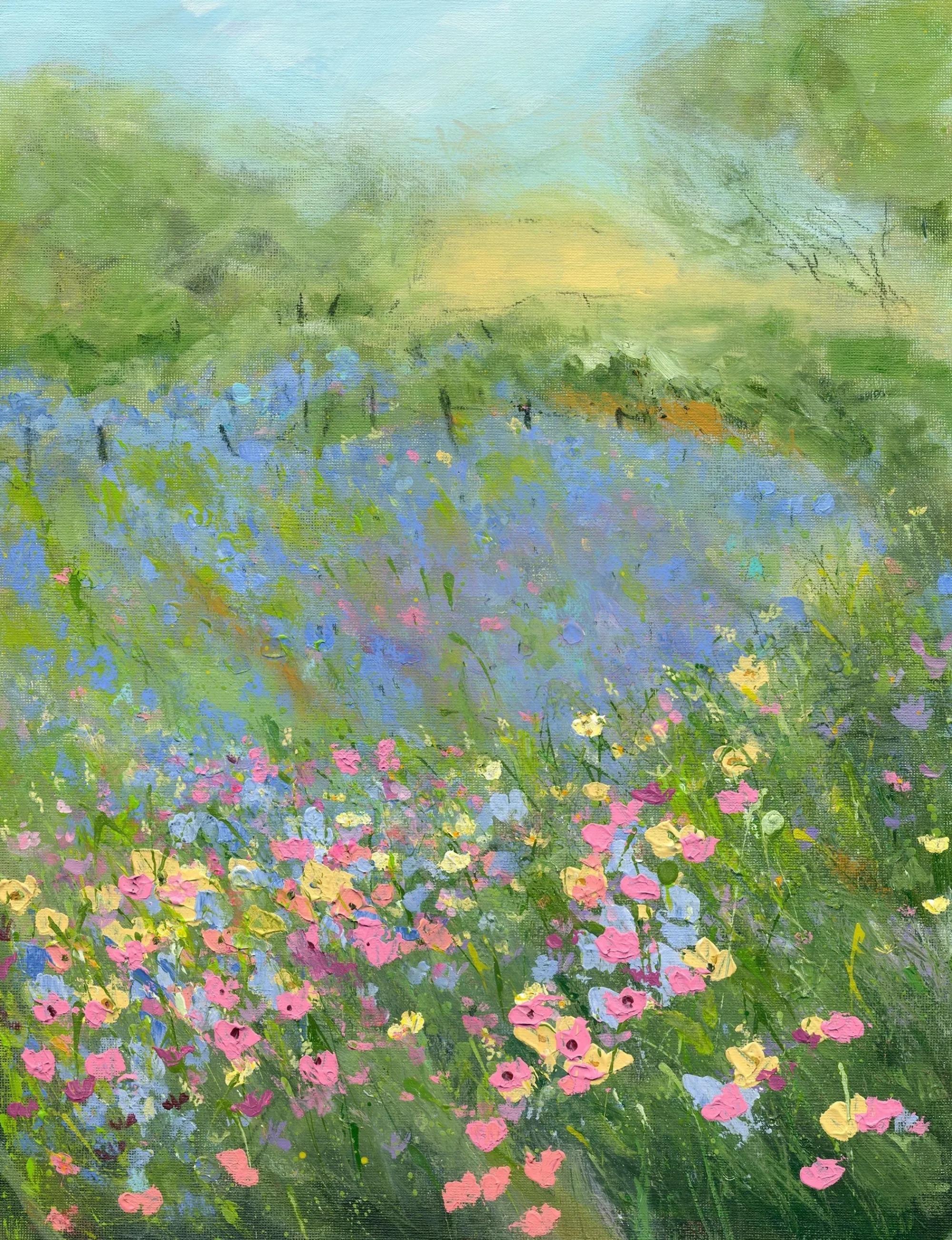 Unframed Prints*Whistlefish Wild Meadow Art Print