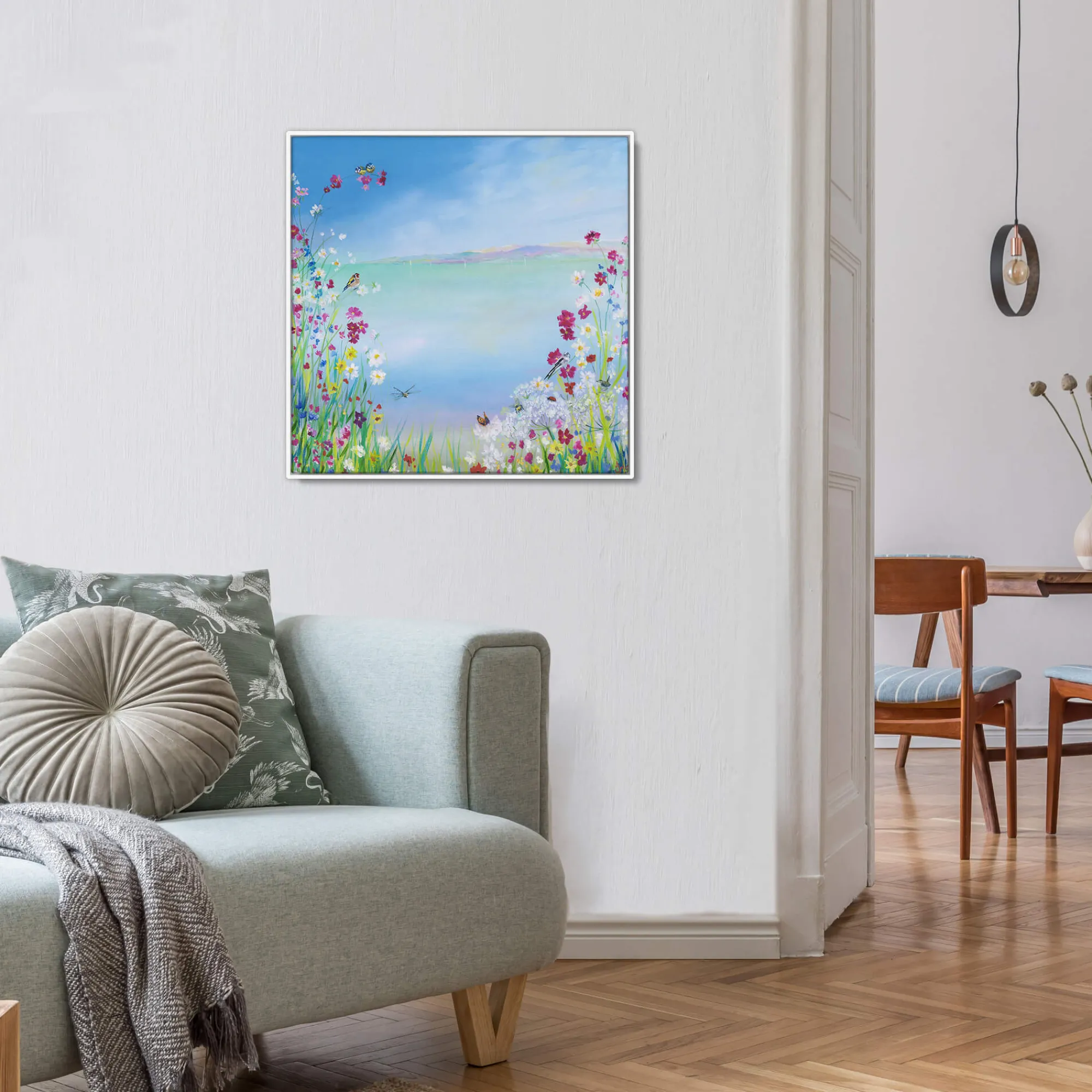 Floral & Flowers|Coastal Scenes*Whistlefish Wild Side Of Life Framed Canvas