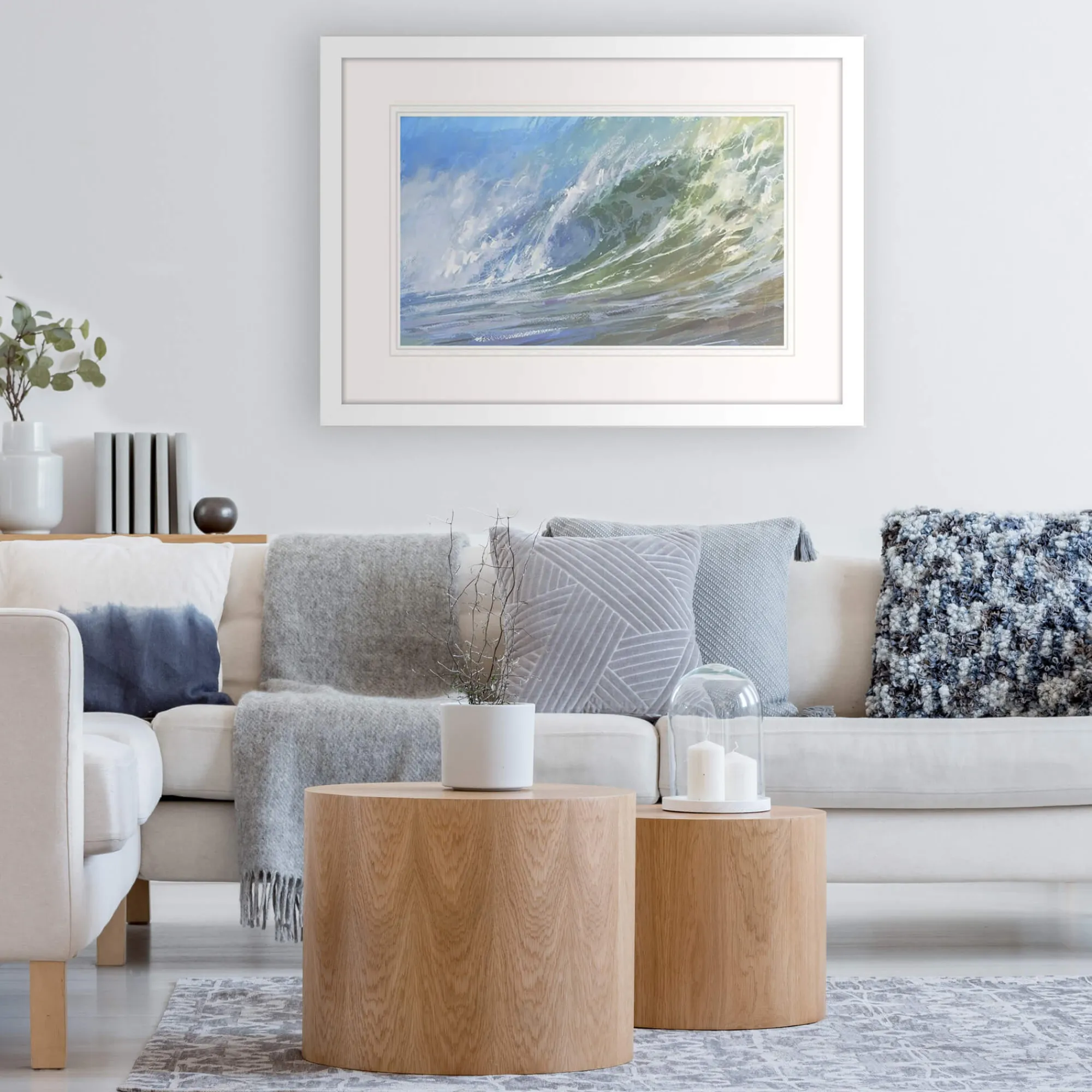 Framed Prints*Whistlefish Windward Breaker Framed Print
