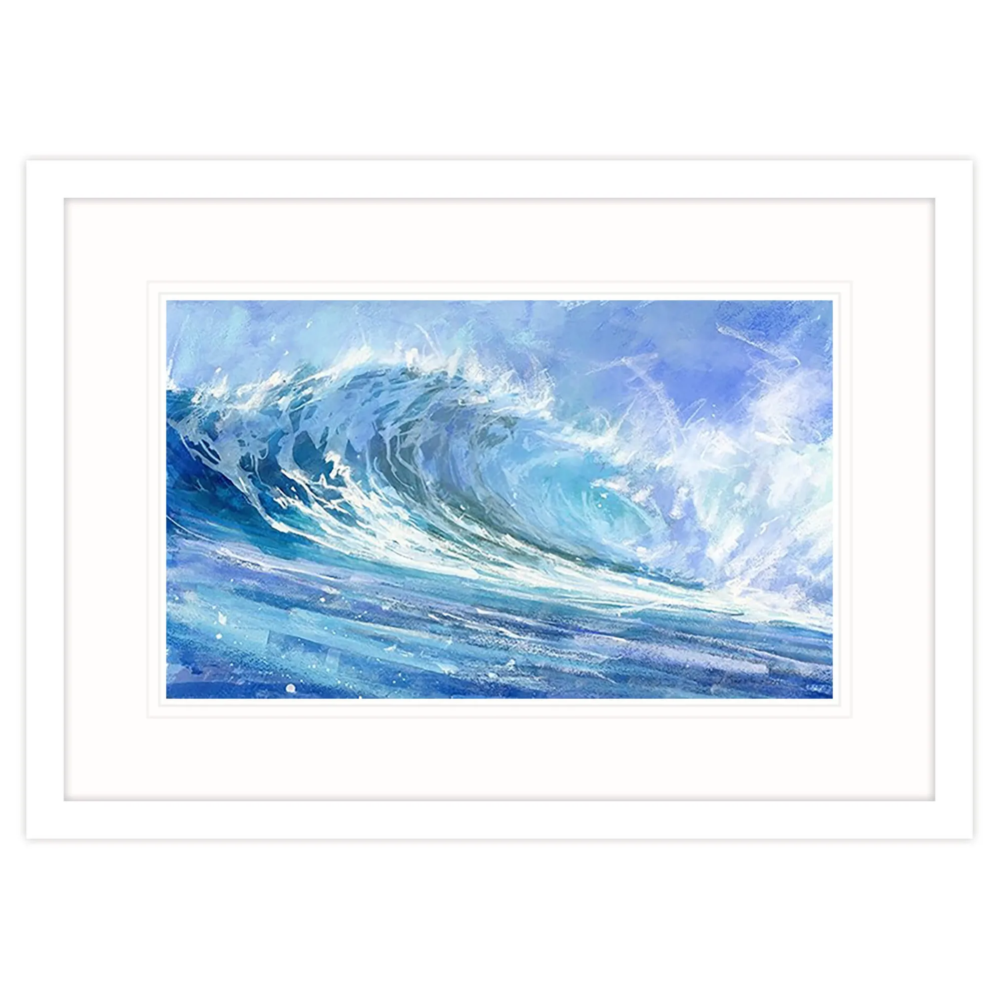 Framed Prints*Whistlefish Windward Breaker Framed Print
