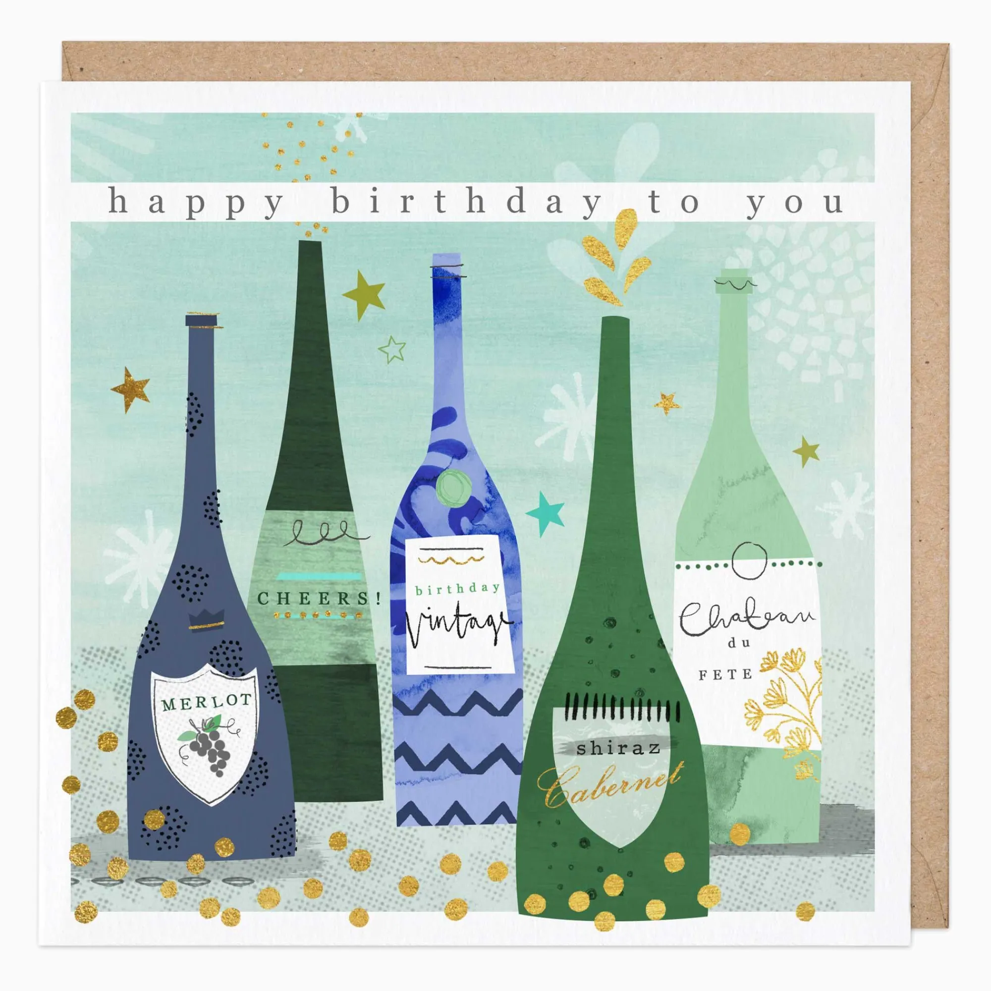 Birthday|For Him*Whistlefish Wine Lovers Birthday Card