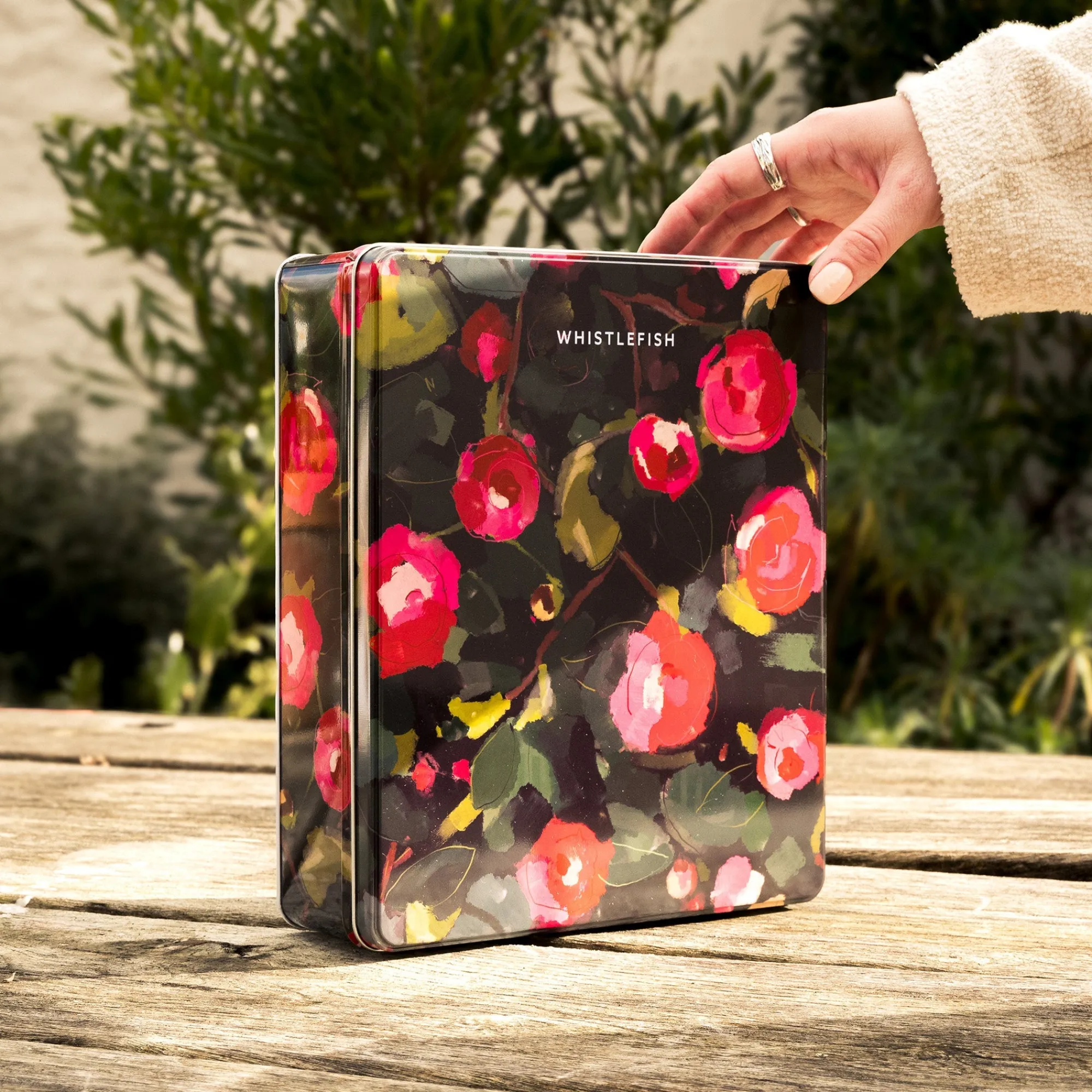 Under £20|Under £10*Whistlefish Winter Camellia Dark Gift Tin