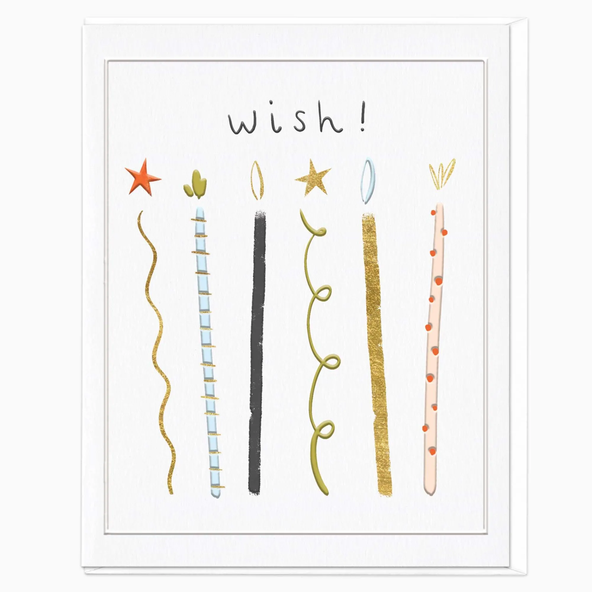 Birthday|For Children*Whistlefish Wish! Candles Birthday Card