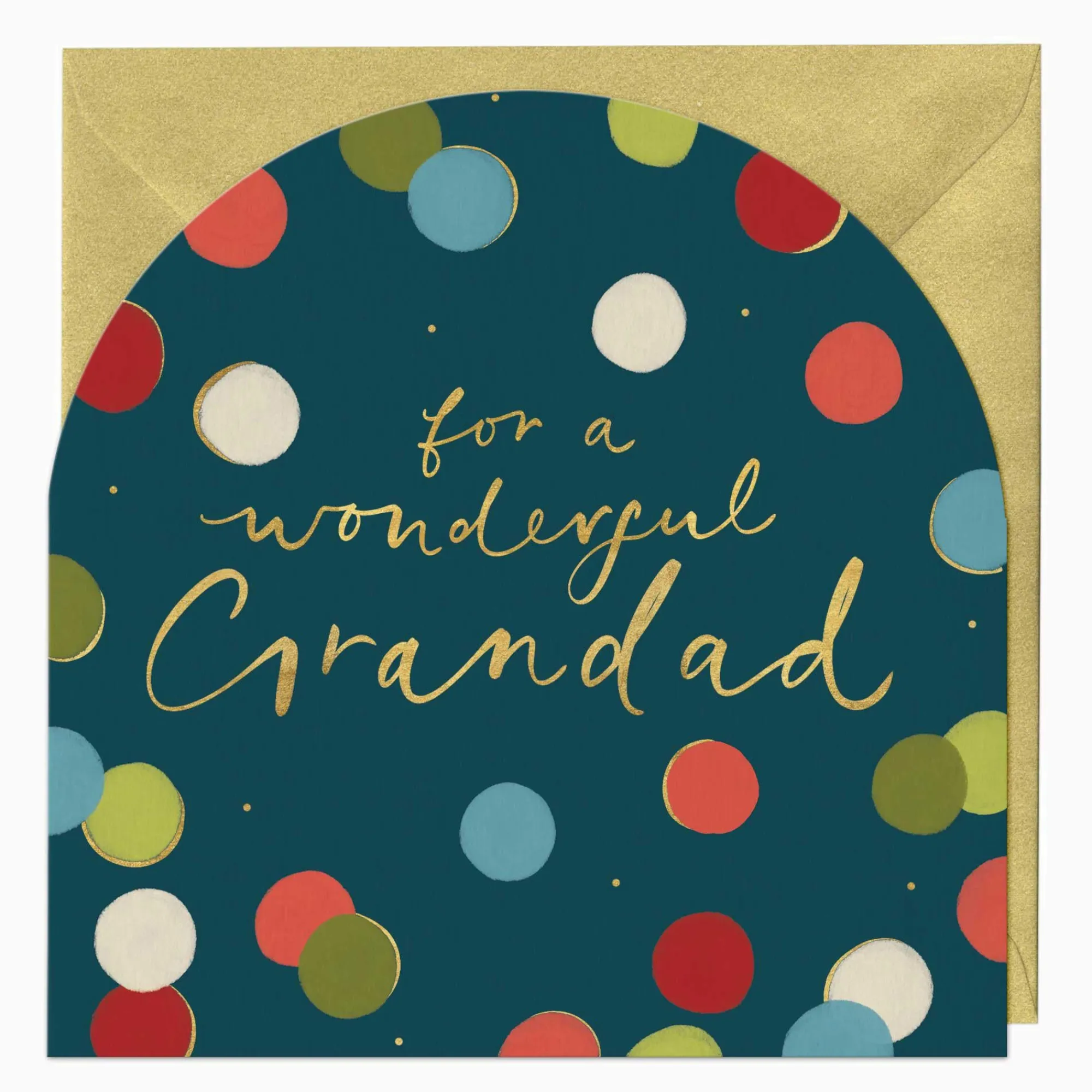 Just To Say*Whistlefish Wonderful Grandad Arch Card