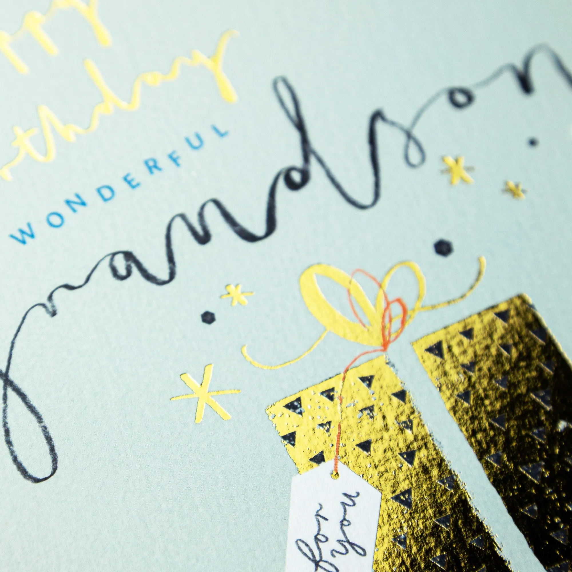 Birthday|For Relatives*Whistlefish Wonderful Grandson Birthday Card