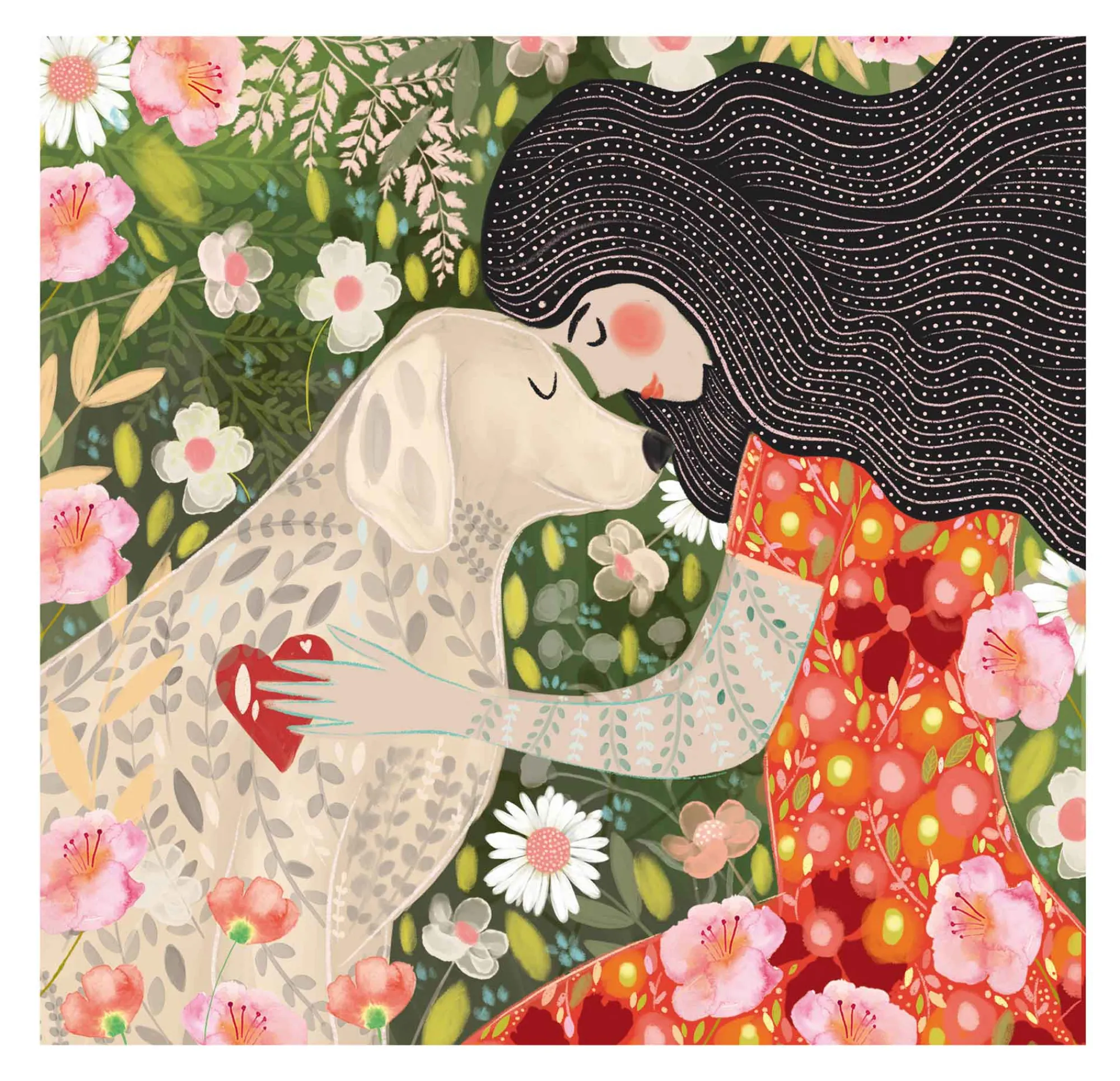 Unframed Prints*Whistlefish You Make My World Seem Safer Art Print