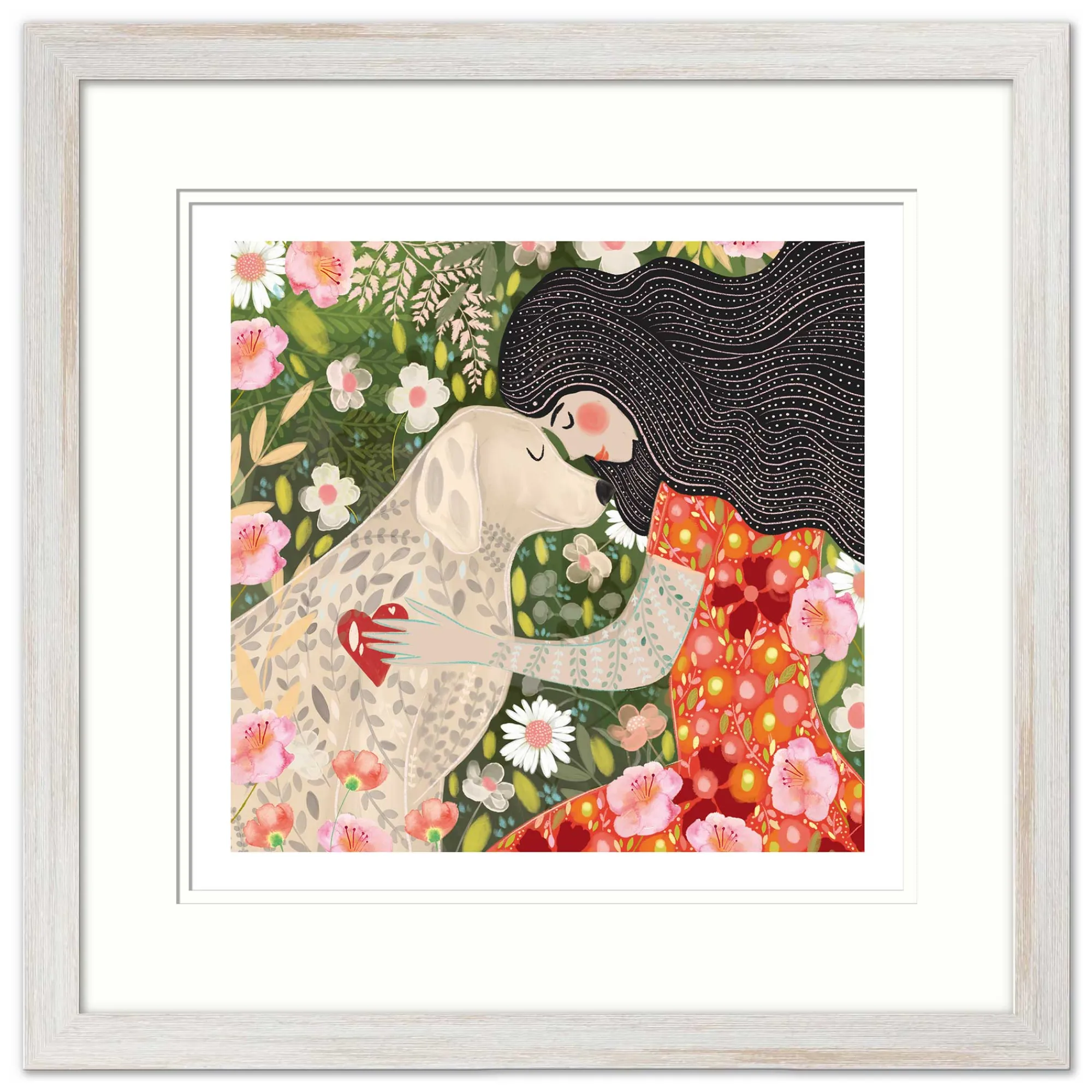 Floral & Flowers|Framed Prints*Whistlefish You Make My World Seem Safer Framed Print