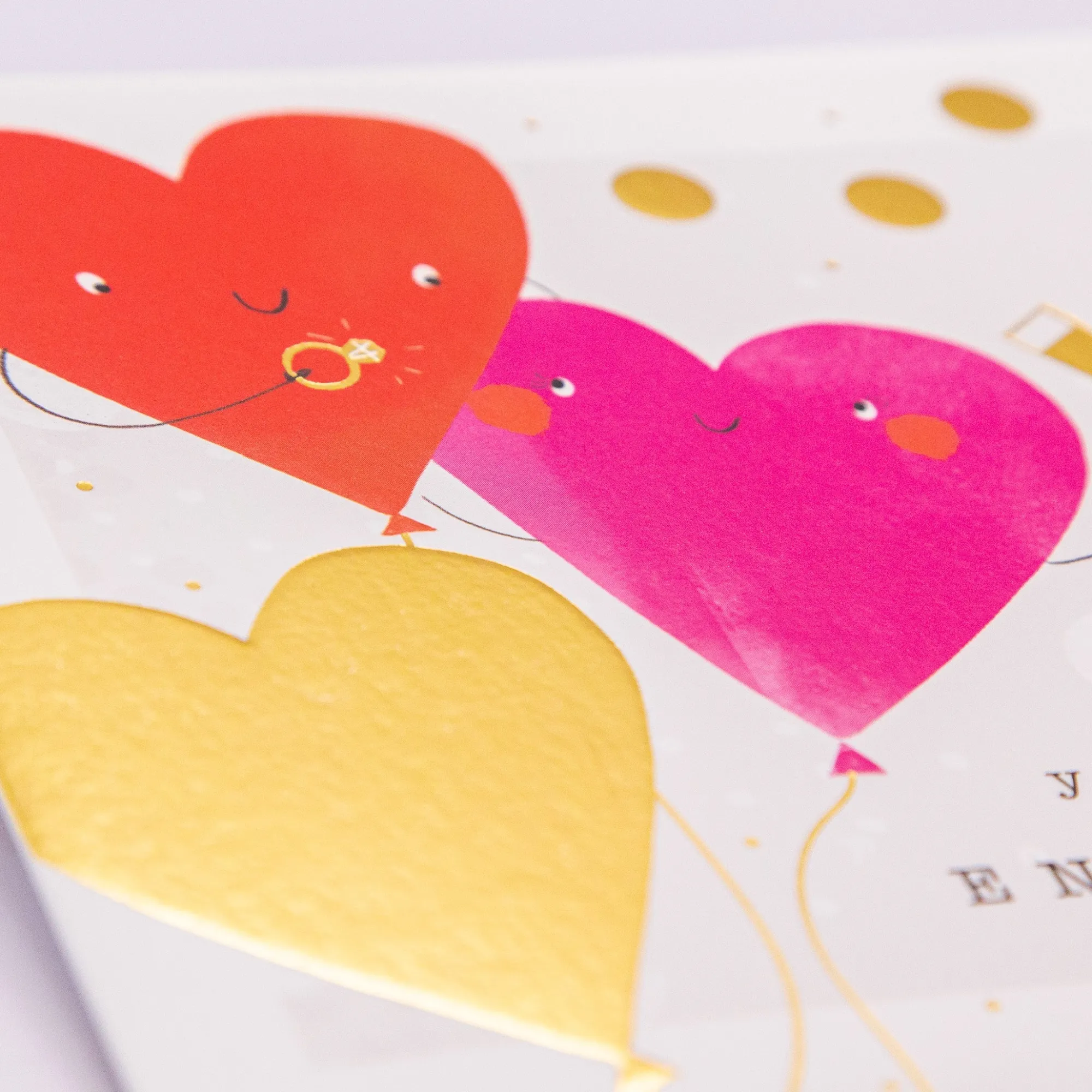 Engagement*Whistlefish You're Engaged Heart Card